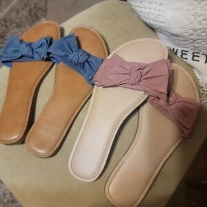 Bundle of 2 sandals size8